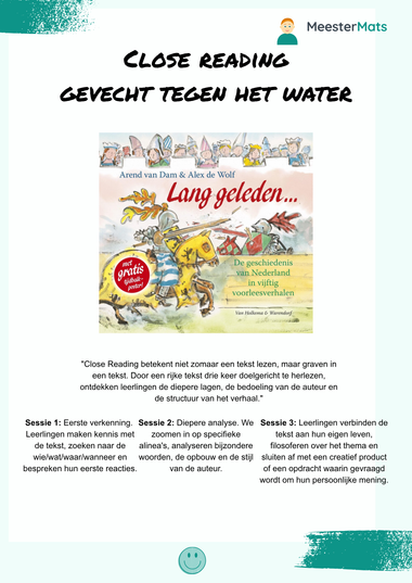 PDF-voorbeeld met gedeeltelijke blur: Gevecht tegen het water