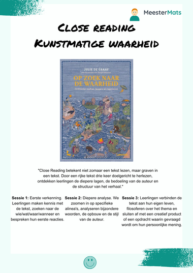 PDF-voorbeeld met gedeeltelijke blur: Kunstmatige waarheid