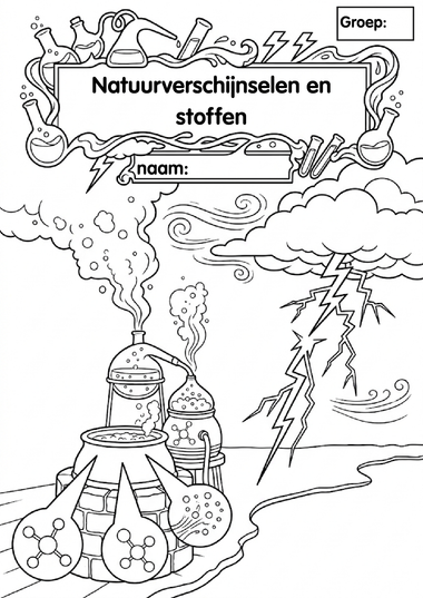PDF-voorbeeld met gedeeltelijke blur: Natuurverschijnselen en stoffen