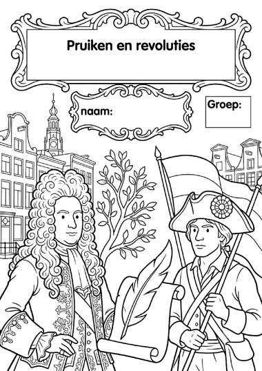PDF-voorbeeld met gedeeltelijke blur: Pruiken en Revoluties